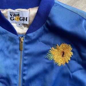 Immersive Van Gogh Bomber Jacket